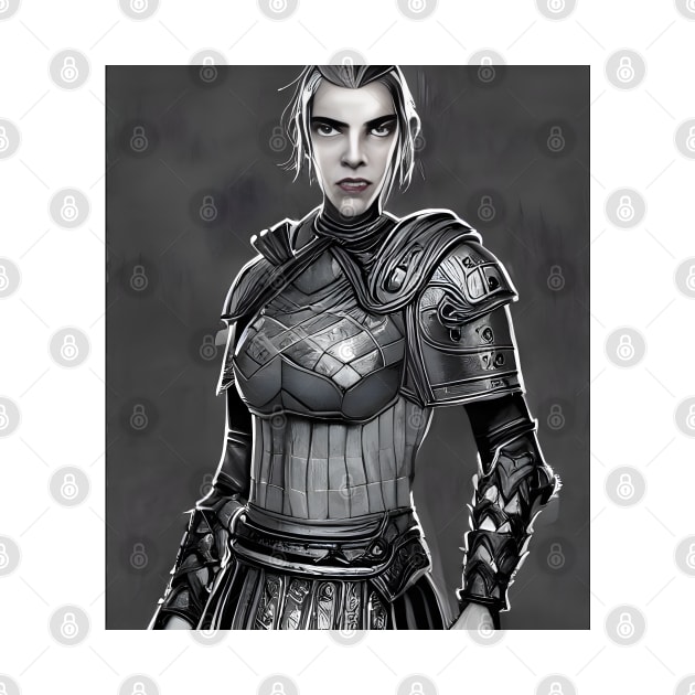 The Elder Scrolls - Nord Female Warrior by AfroMatic