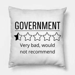 government Very bad, would not recommend Pillow