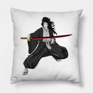 Gray Slayer Man Pillow