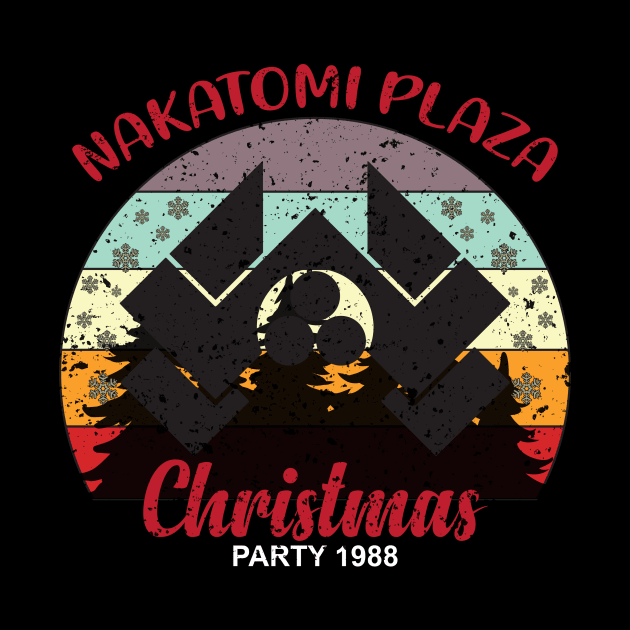 Nakatomi Plaza Christmas Party 1988 by themodestworm