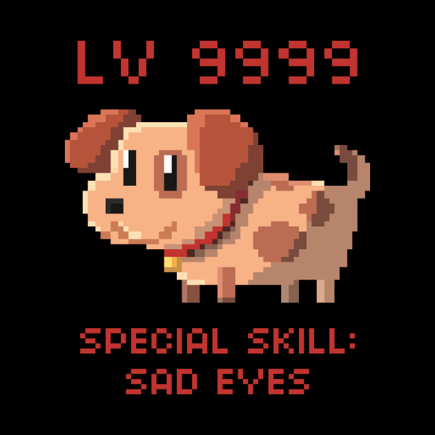 Overpowered Pixel Puppy by SaruHime