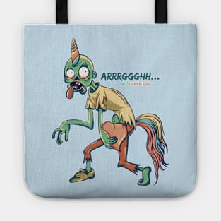 Zombie Unicorn Tote