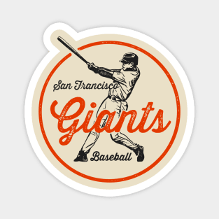 Vintage Giants Magnet