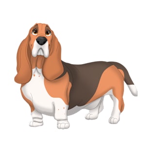 Basset Hound Dog T-Shirt