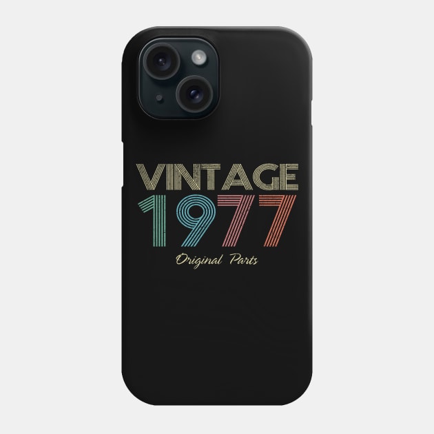 1977 - Vintage Original Parts Phone Case by ReneeCummings