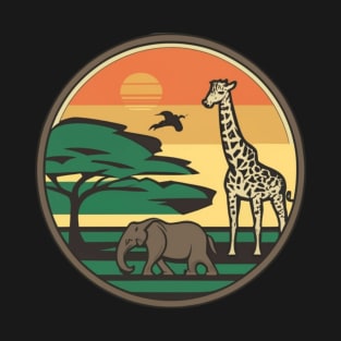 Savanna Safari Spectacle,cute animals,adventure,newest t-shirt T-Shirt