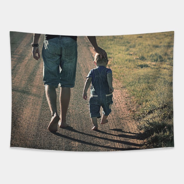 And when you get tired, little one, I will carry you. Tapestry by micklyn