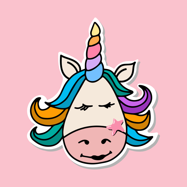 Cute unicorn girl by artverich