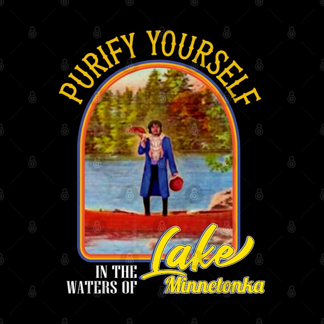 Purify Yourself in the Waters of Lake Minnetonka Retro by RAINYDROP