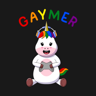 Unicorn LGBT Gaymer T-Shirt