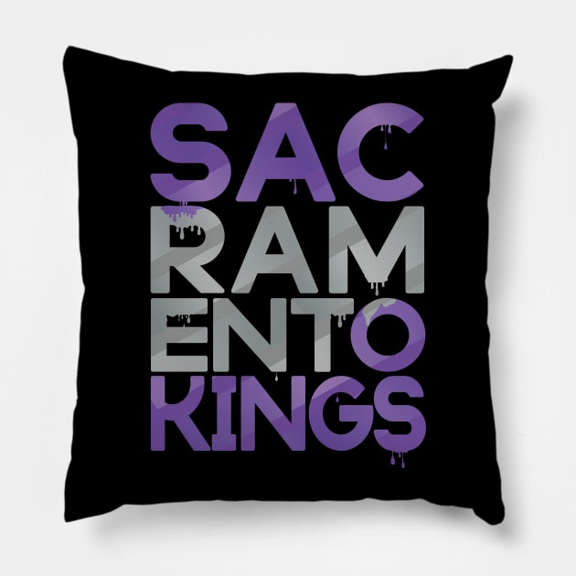 Sacramento Kings Pillow by slawisa