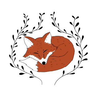 Sleeping fox T-Shirt