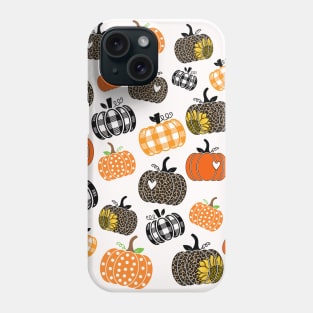 Cute and Funny Pumpkin Pattern - Halloween Phone Case