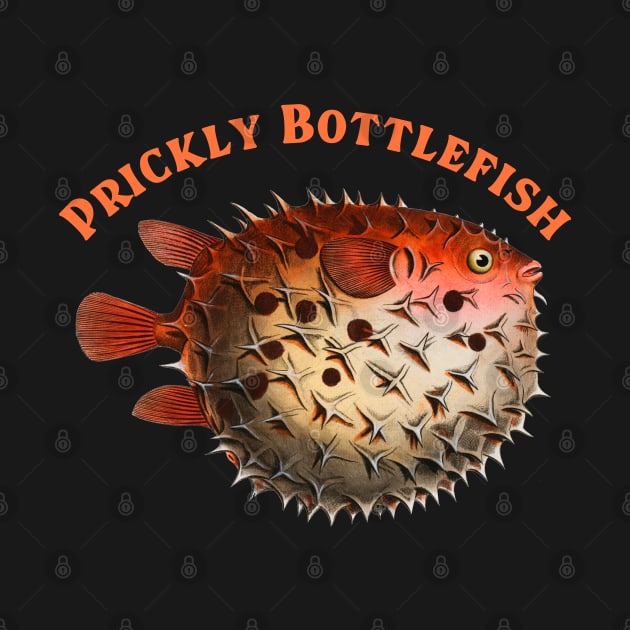 Prickly Bottlefish by Spazashop Designs