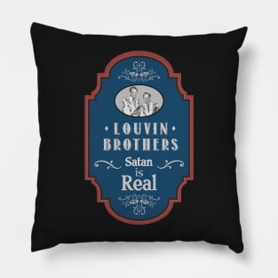 Louvin Brothers Bluegrass Music T-Shirt Pillow