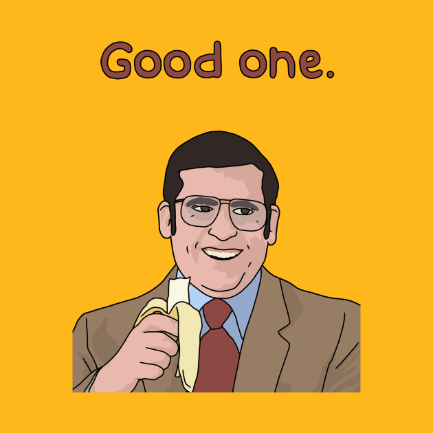 Anchorman, Steve Carrell, Brick Tamland, "Good One" by Third Wheel Tees