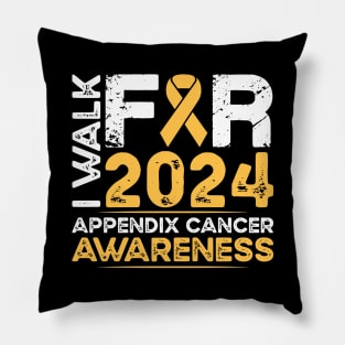 Appendix Cancer Awareness Walk 2024 Pillow