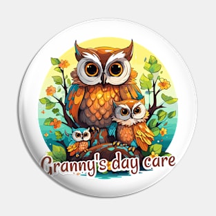 Granny's day Pin