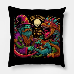 king gizzard and the lizard wizard Pillow