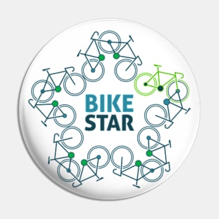 Bike Star Pin