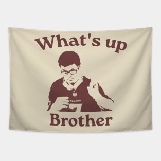 What's up brother sketch meme, Funny Meme, Sketch streamer Tapestry