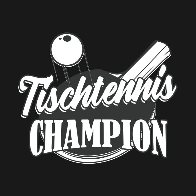 Tischtennis by Foxxy Merch