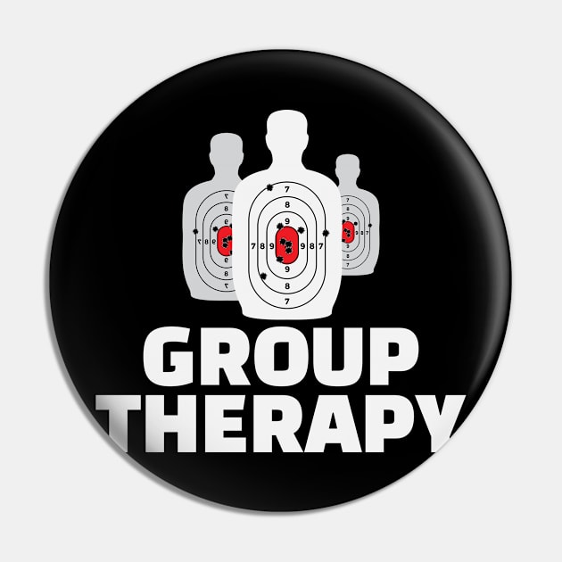 Group Therapy Fun Gun Shooting Pin by c1337s