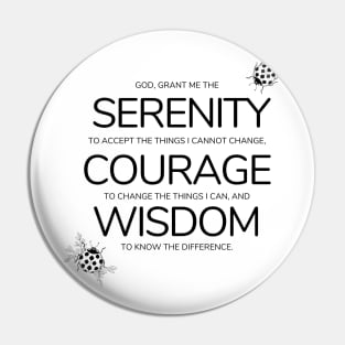 serenity prayer Pin