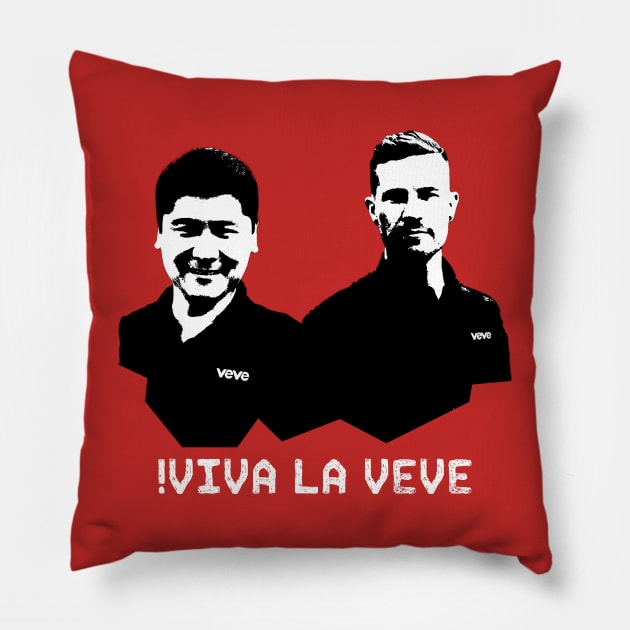 Viva La Veve - NFT Revolution Pillow by info@dopositive.co.uk