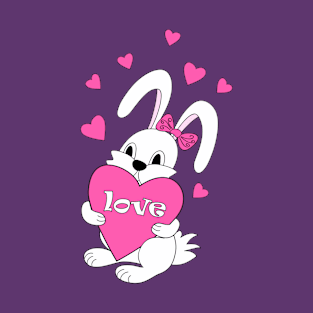 bunny with love T-Shirt