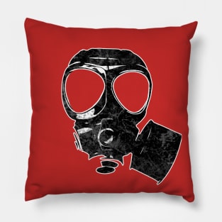 Military Gas Mask Virus Quarantine Pillow