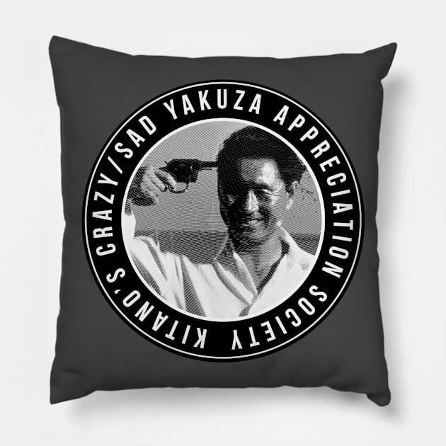 Kitano Engraving Tribute Pillow by chilangopride