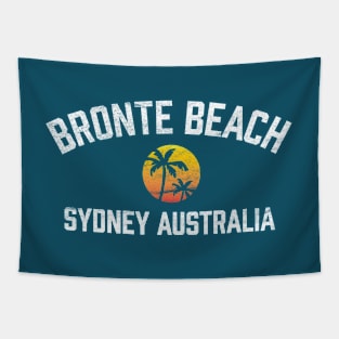 Bronte Beach Sydney Australia NSW Sunset Palm Tapestry