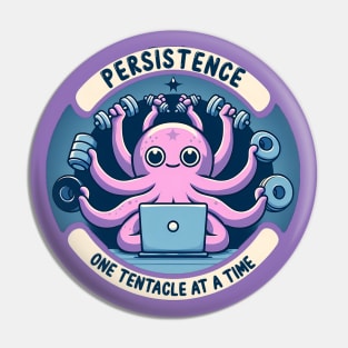 gym and worker octopus Pin