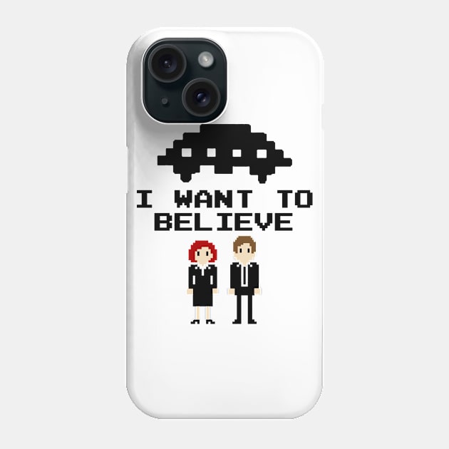 I WANT TO BELIEVE Phone Case by MadHorse