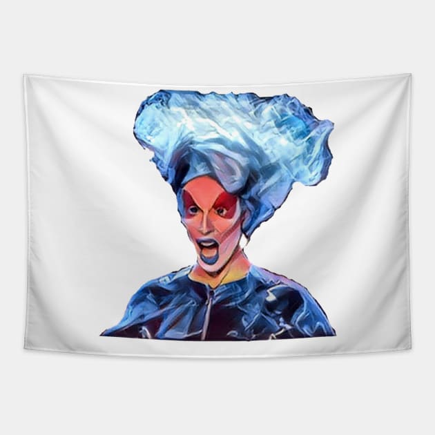 Alaska Future of Drag Tapestry by awildlolyappeared