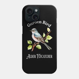 Garden Bird Alder Flycatcher Phone Case