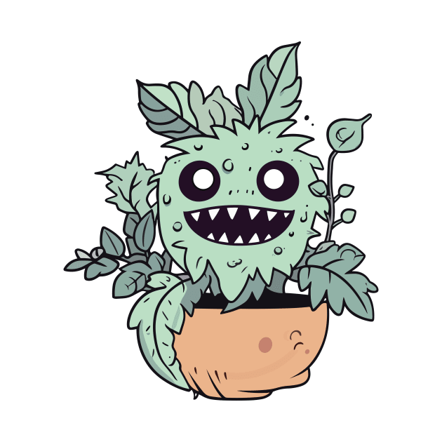 Monster Plant, Cute Kawaii by ORENOB