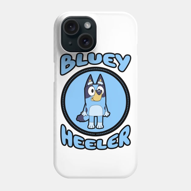 Bluey Heeler VII Phone Case by Gunung Sambojorka