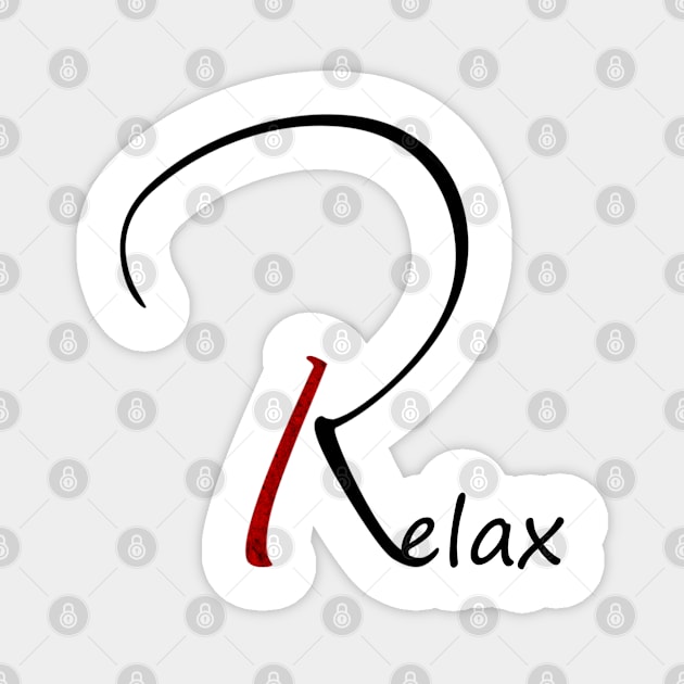 04 - Relax Magnet by SanTees