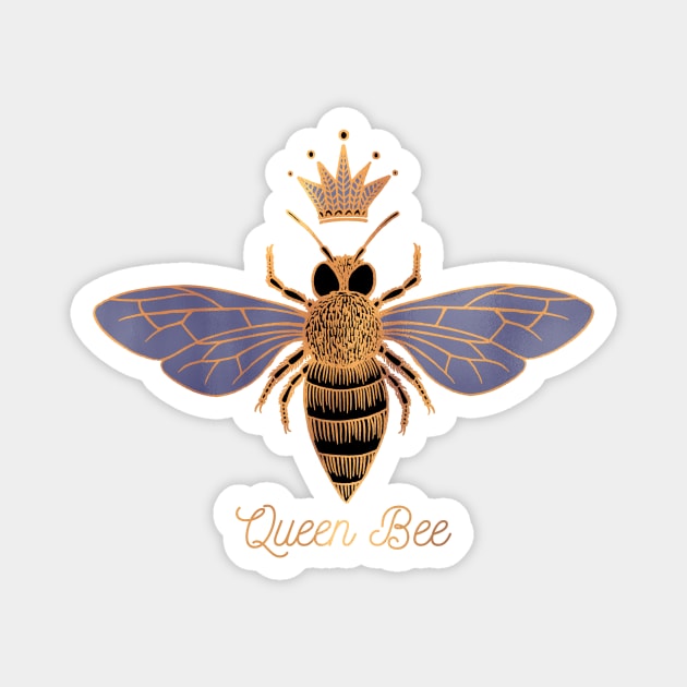 Queen Bee Magnet by Olooriel