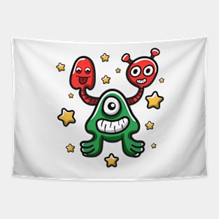 Monster Smile Tapestry