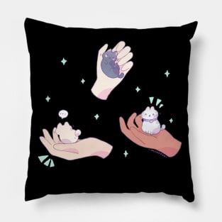 Tiny cats Pillow