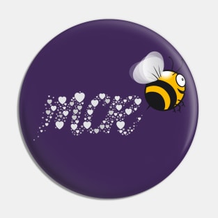 Manchester bee love Pin