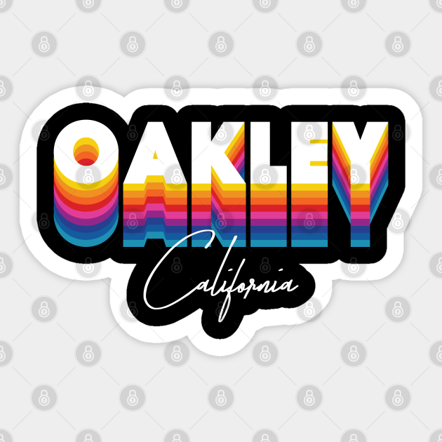 oakley baseball sticker