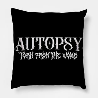 Autopsy Torn From The Womb Pillow