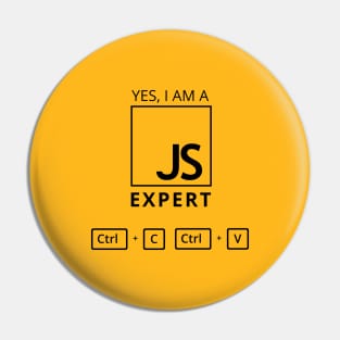 I am a javaScript expert Pin