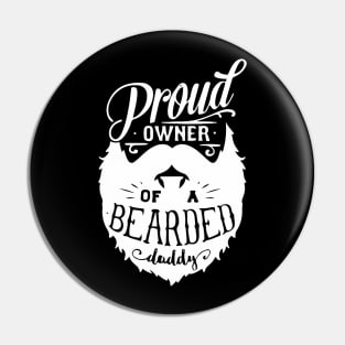 Bearded Daddy Pin