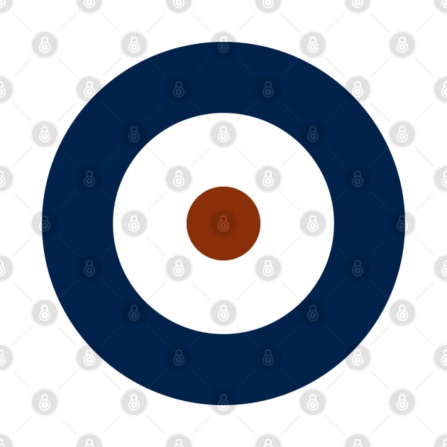 RAF Roundel Type A (WW2 Era) by Lyvershop