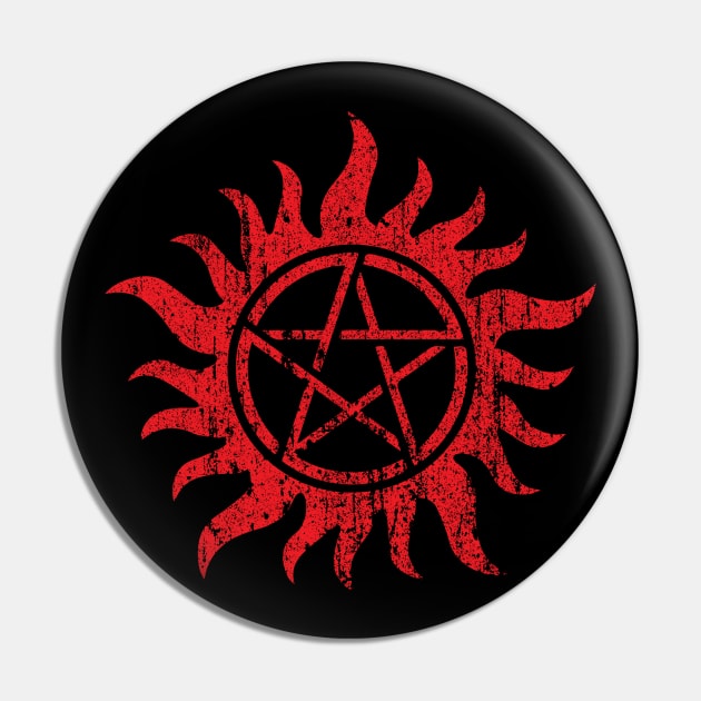 Winchester Symbol Pin by huckblade